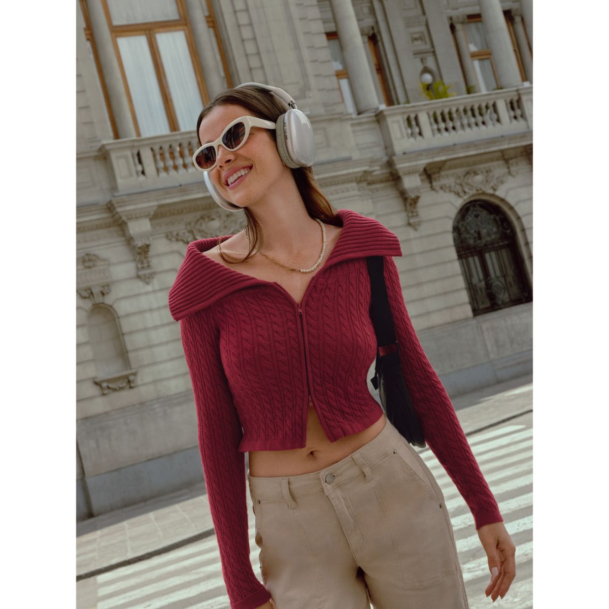 SYBILLA - Chompa Casual Mujer Sybilla