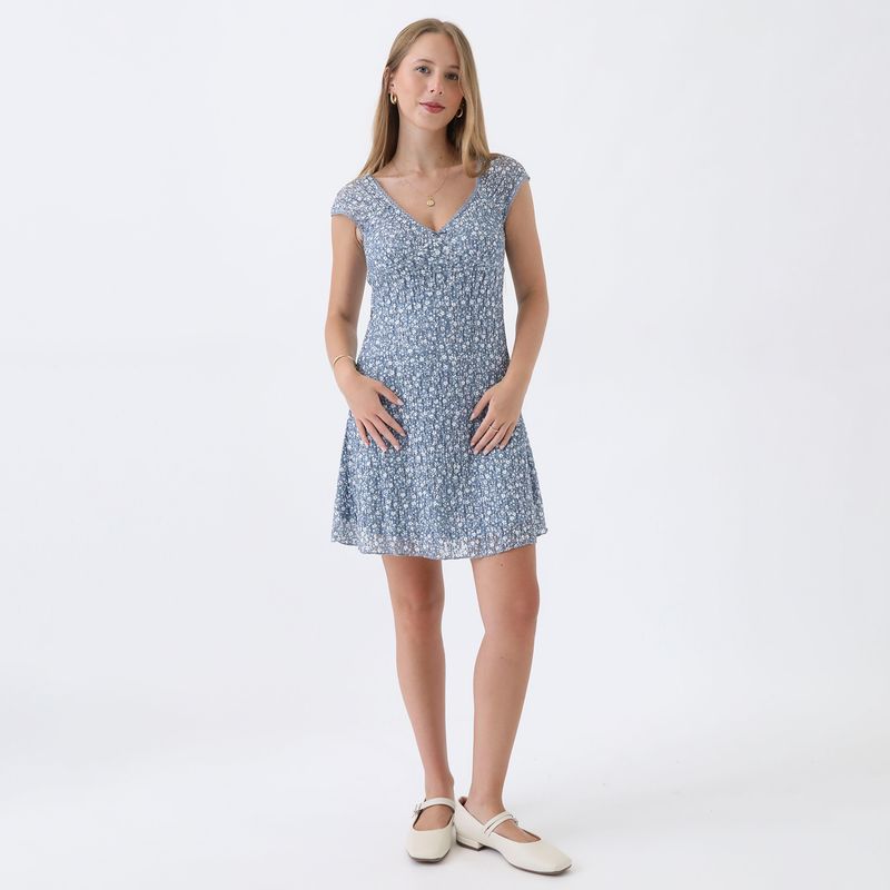 SYBILLA - Vestido Corto Casual Mujer Sybilla