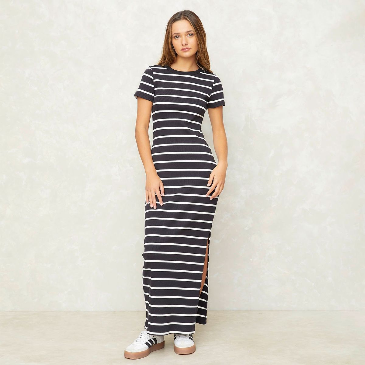 SYBILLA - Vestido Sybilla Maxi Algodón Mujer Casual