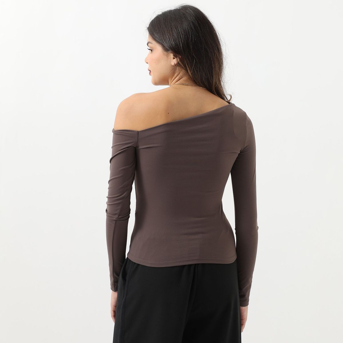 SYBILLA - Polo Manga Larga Casual Mujer Sybilla