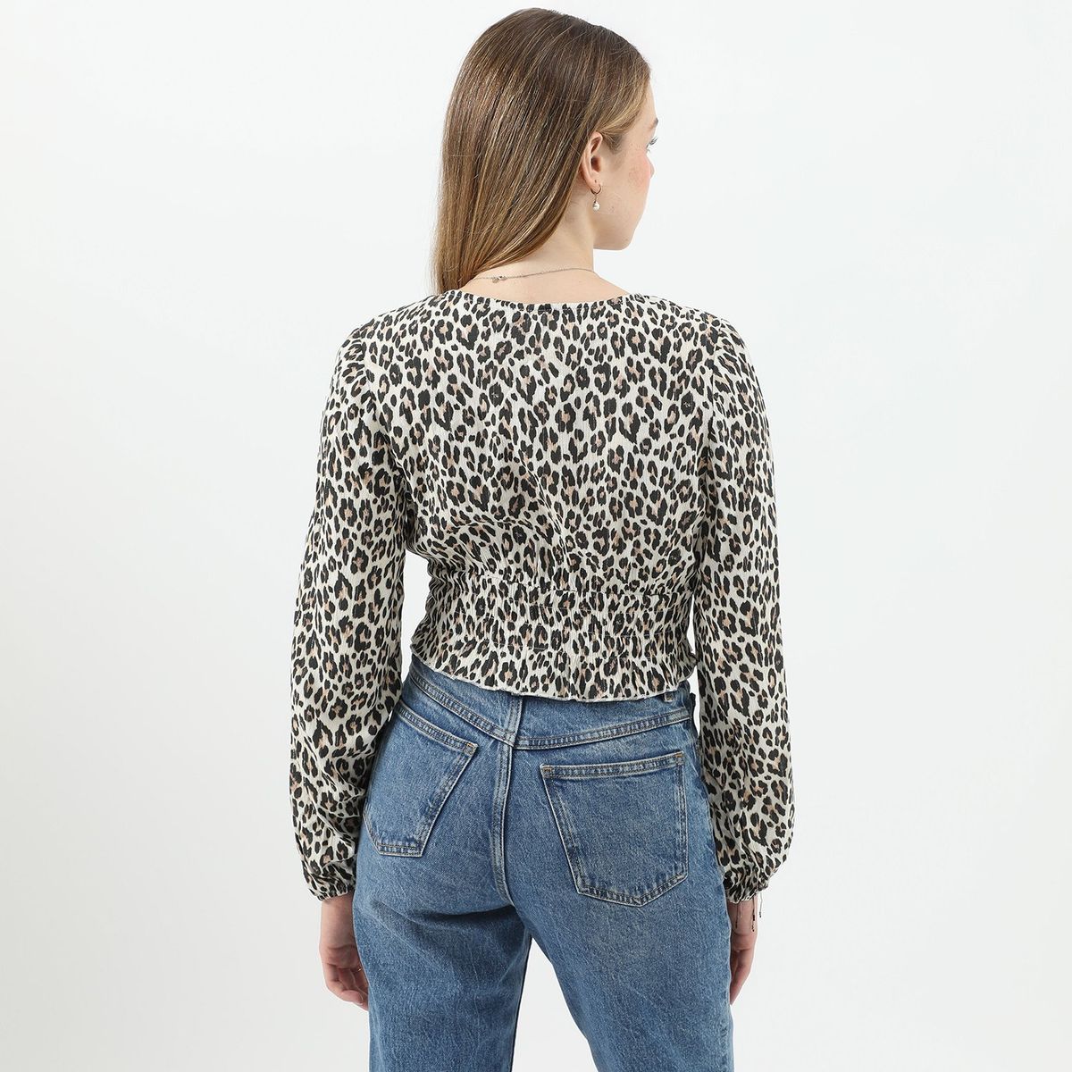 SYBILLA - Blusa Manga Larga Casual Mujer Sybilla