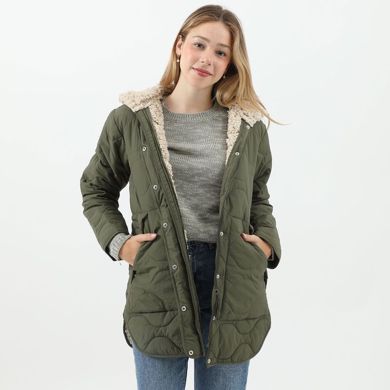 SYBILLA - Abrigo Casual Mujer Sybilla