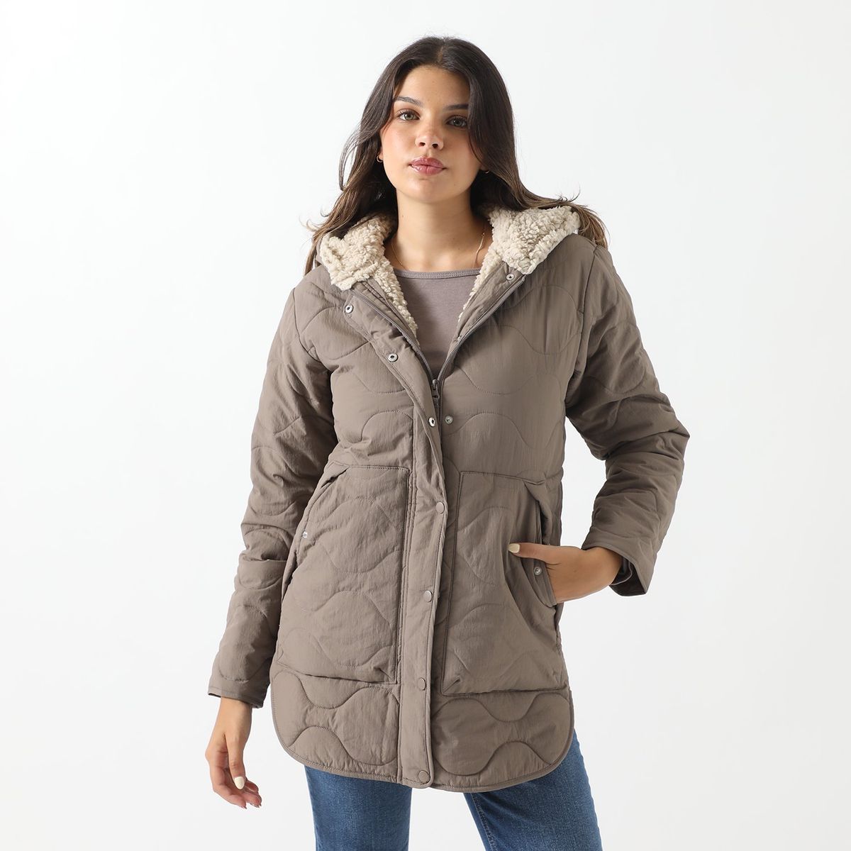 SYBILLA - Abrigo Casual Mujer Sybilla