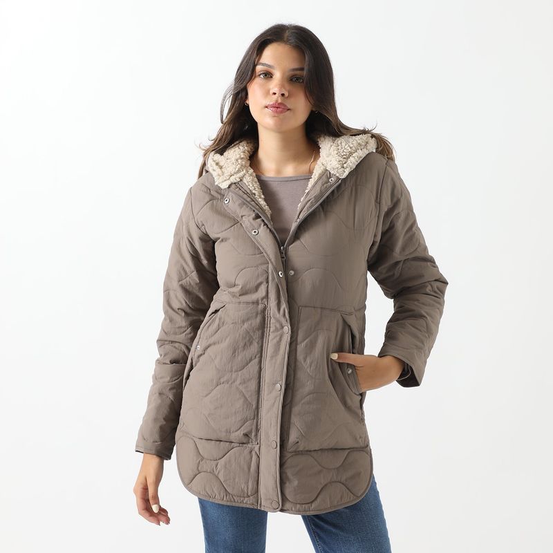 SYBILLA - Abrigo Casual Mujer Sybilla