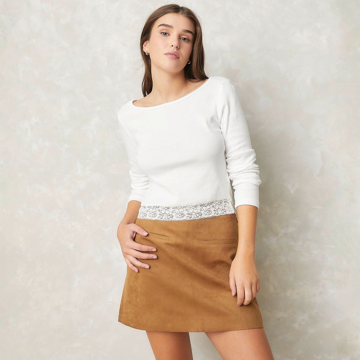 SYBILLA - Polo Manga Larga 100% Algodón Mujer Sybilla