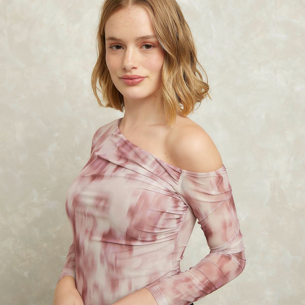 SYBILLA - Polo Manga Larga Casual Mujer Sybilla