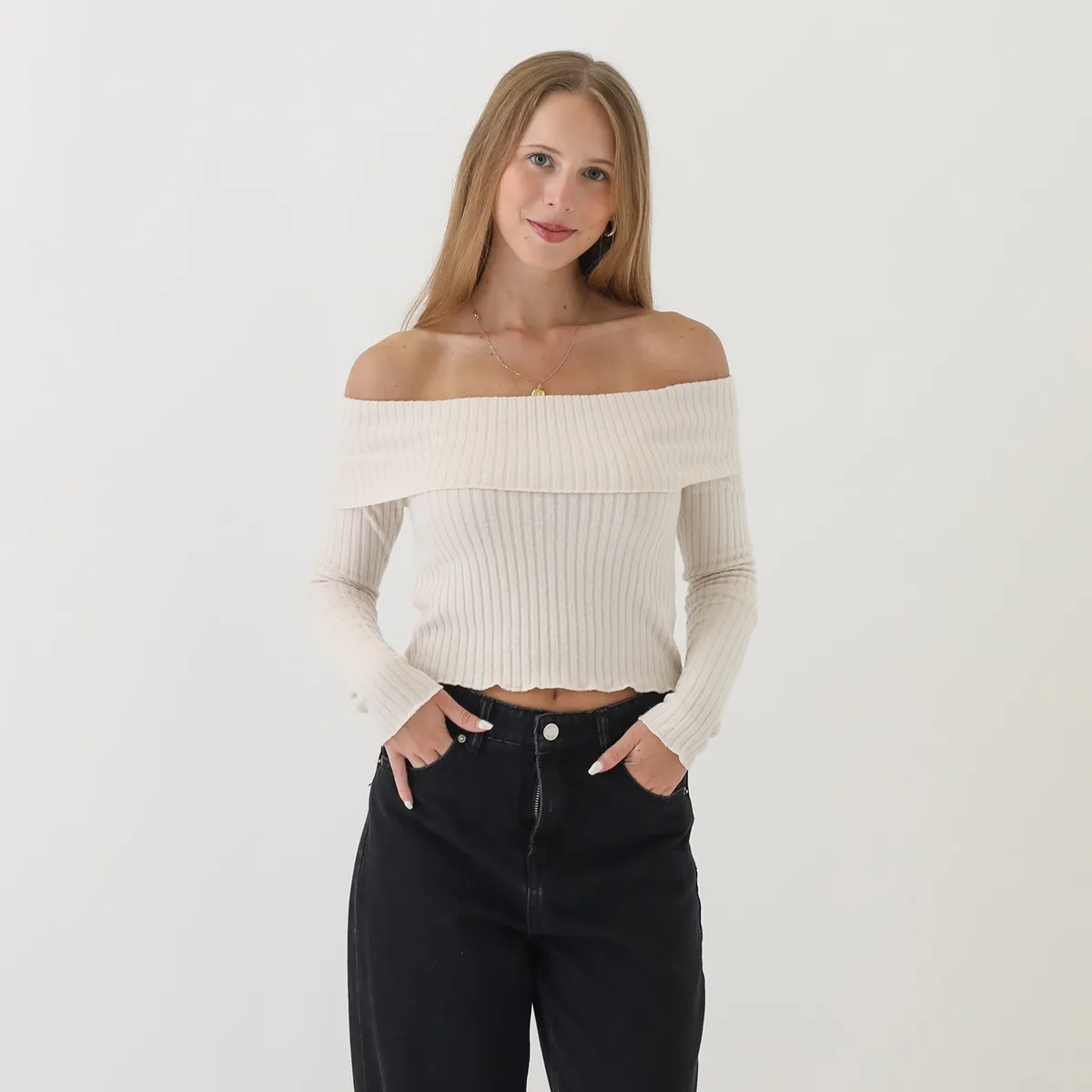 SYBILLA - Chompa Casual Mujer Sybilla