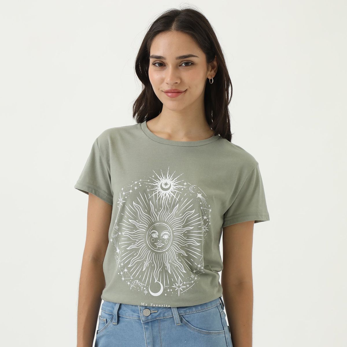 SYBILLA - Polo Manga Corta Casual Mujer Sybilla