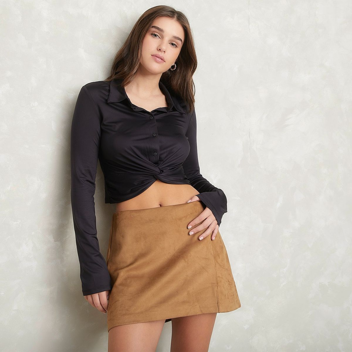 SYBILLA - Blusa Manga Larga Casual Mujer Sybilla