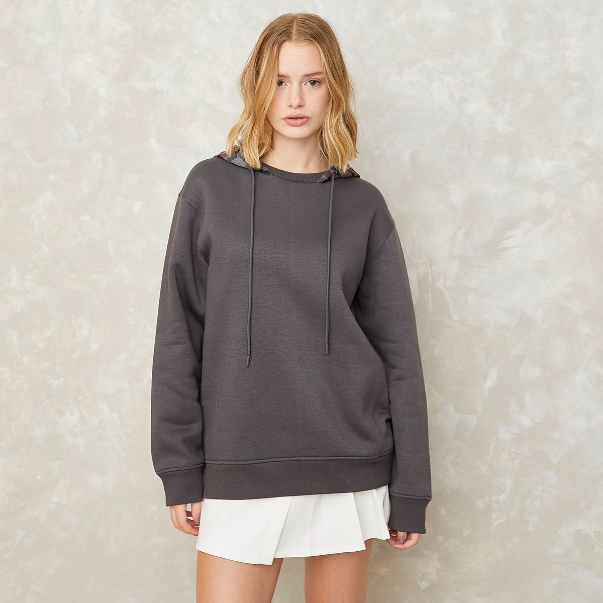 SYBILLA - Polera Oversize Casual Mujer Sybilla