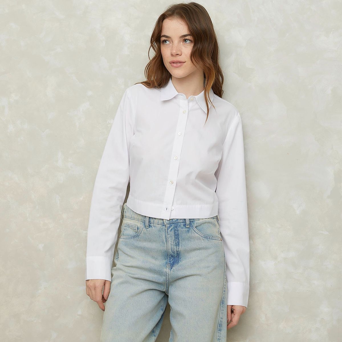 SYBILLA - Camisa Sybilla Manga Larga Algodón Casual Mujer