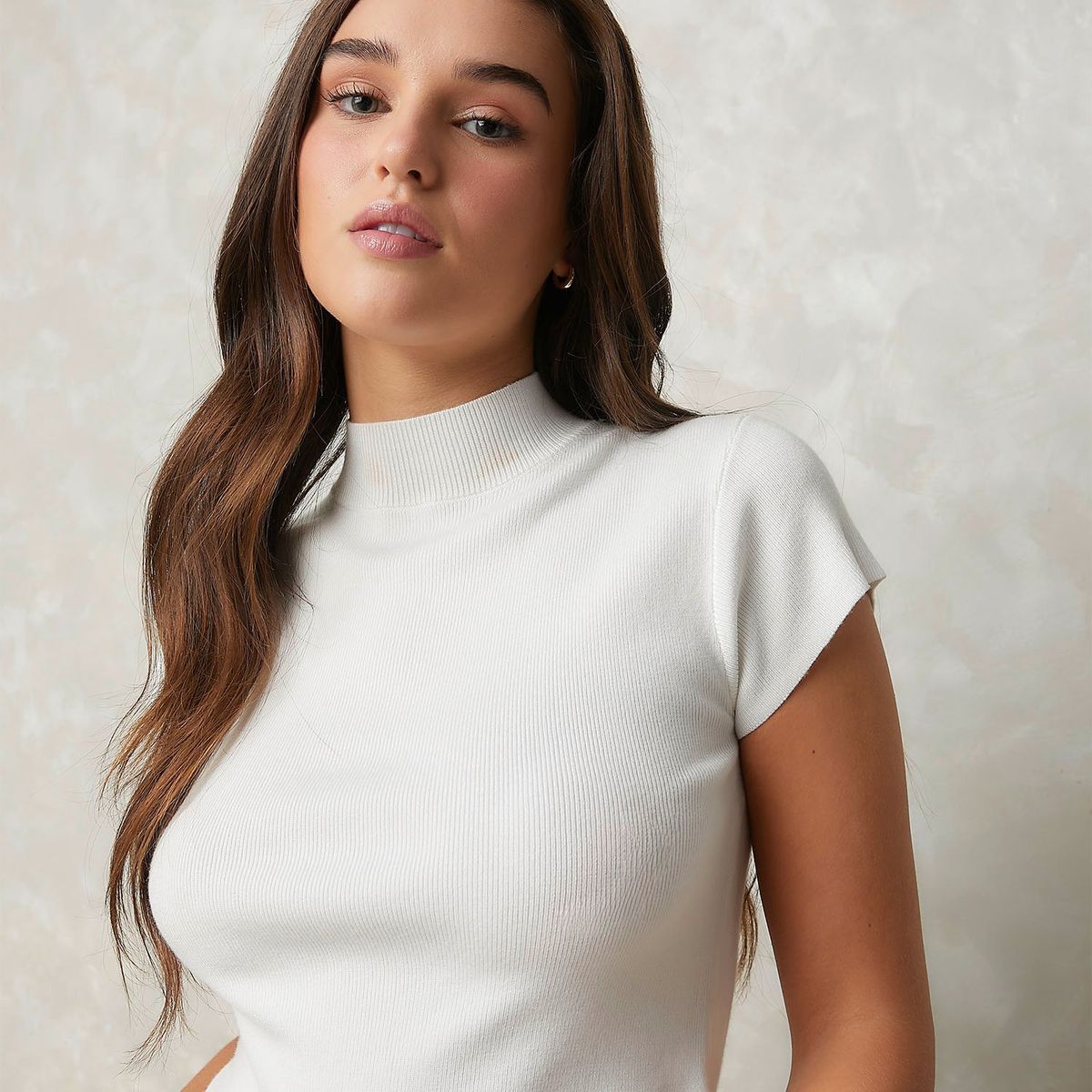 SYBILLA - Polo Manga Corta Casual Mujer Sybilla