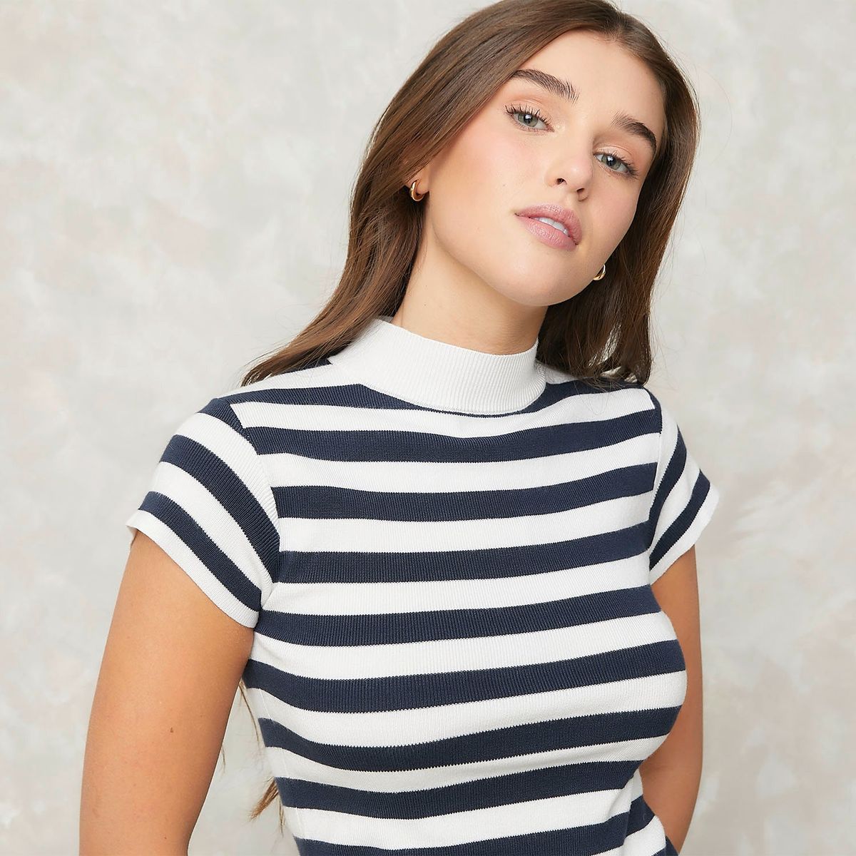 SYBILLA - Polo Manga Corta Casual Mujer Sybilla