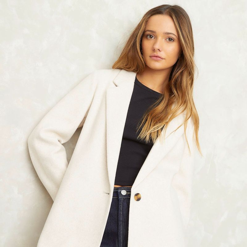 SYBILLA - Abrigo Casual Mujer Sybilla