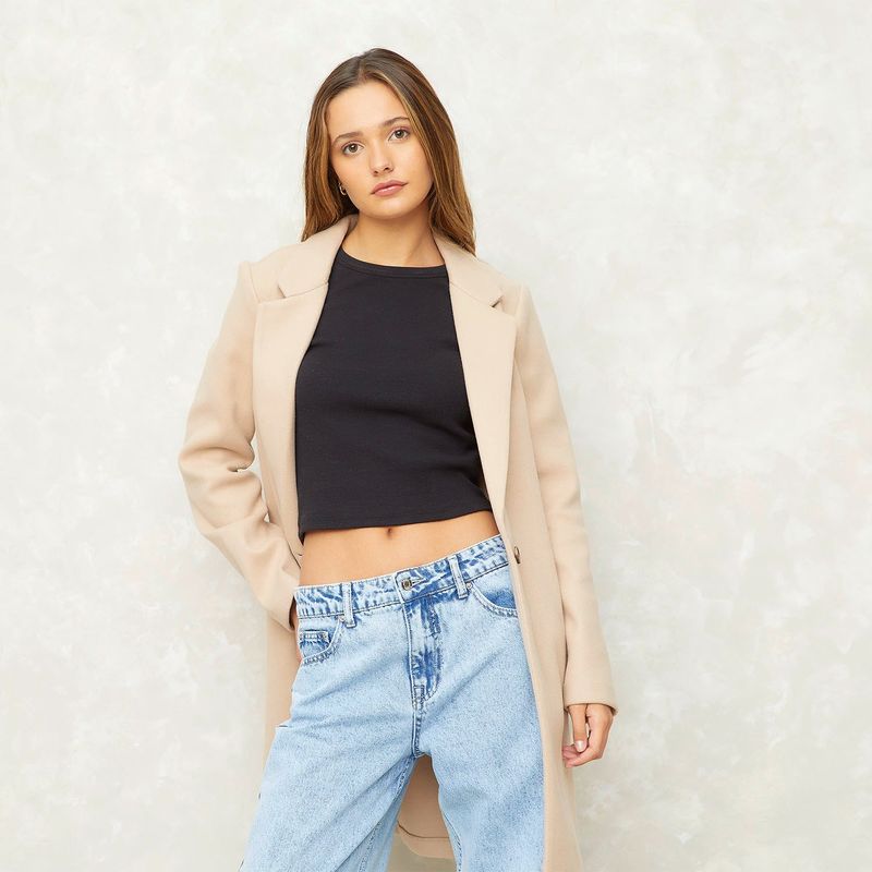 SYBILLA - Abrigo Casual Mujer Sybilla