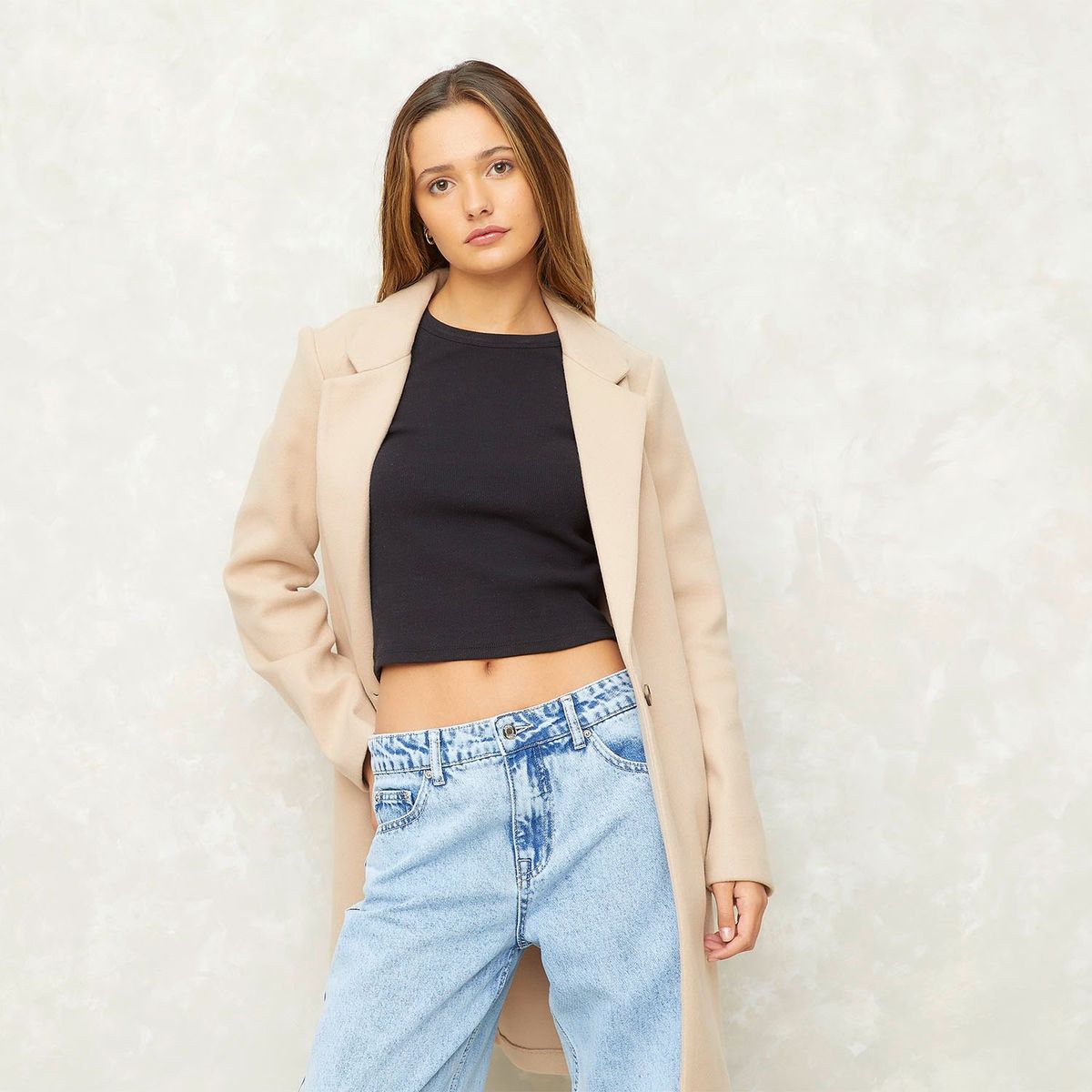 SYBILLA - Abrigo Casual Mujer Sybilla