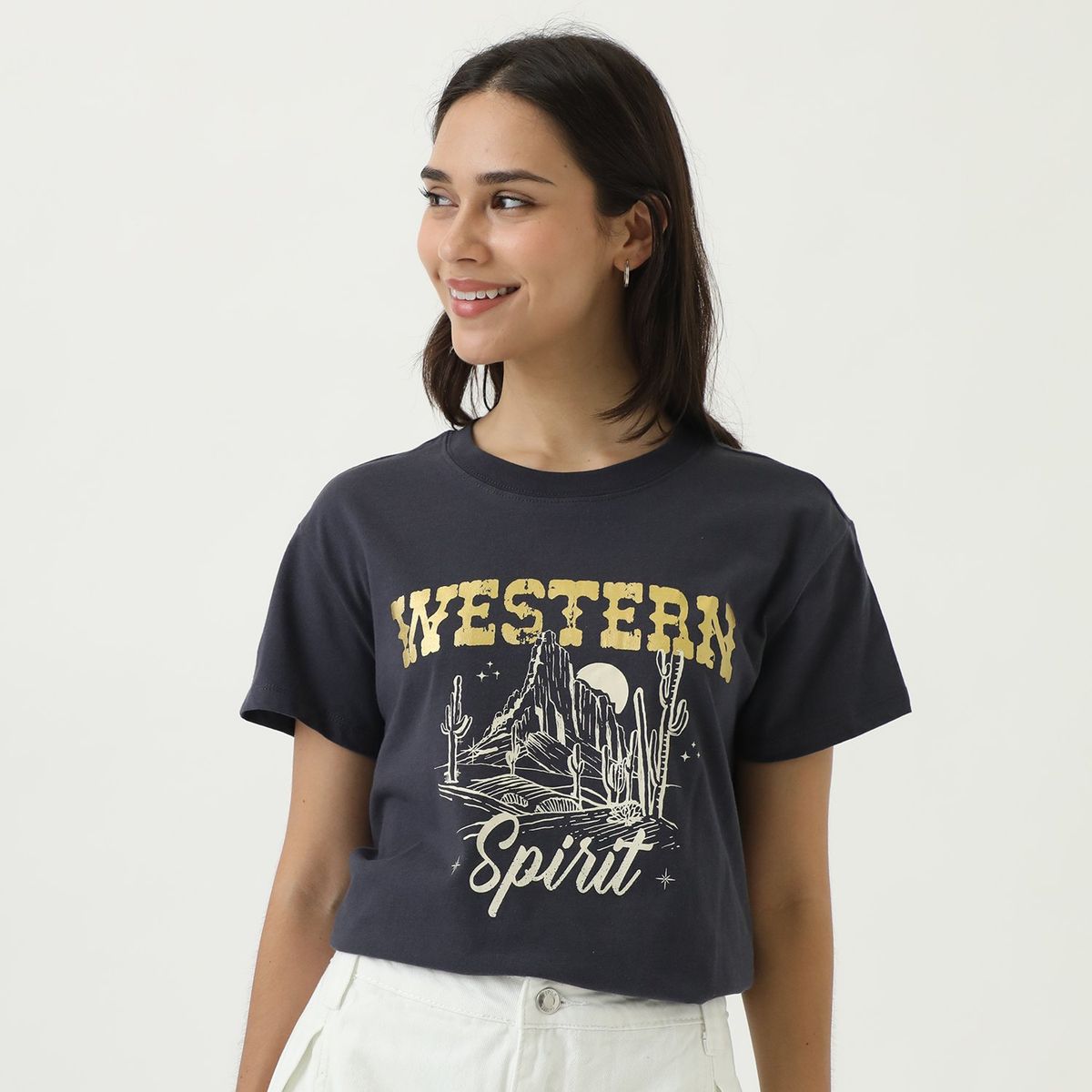 SYBILLA - Polo Manga Corta 100% Algodón Mujer Sybilla