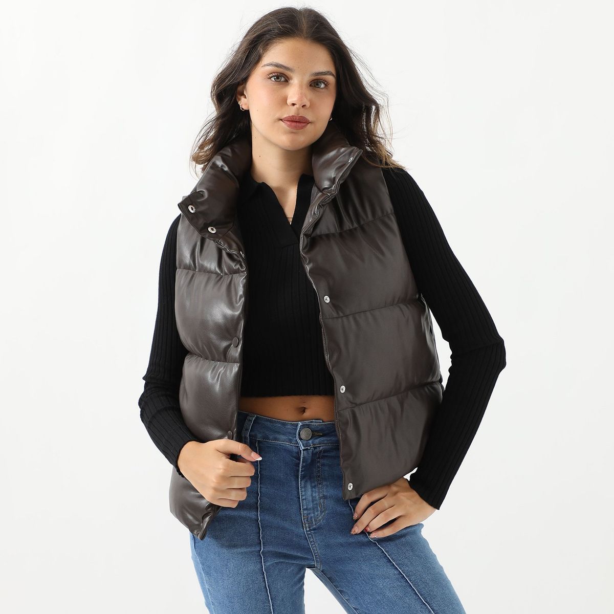 SYBILLA - Chaleco Casual Mujer Sybilla