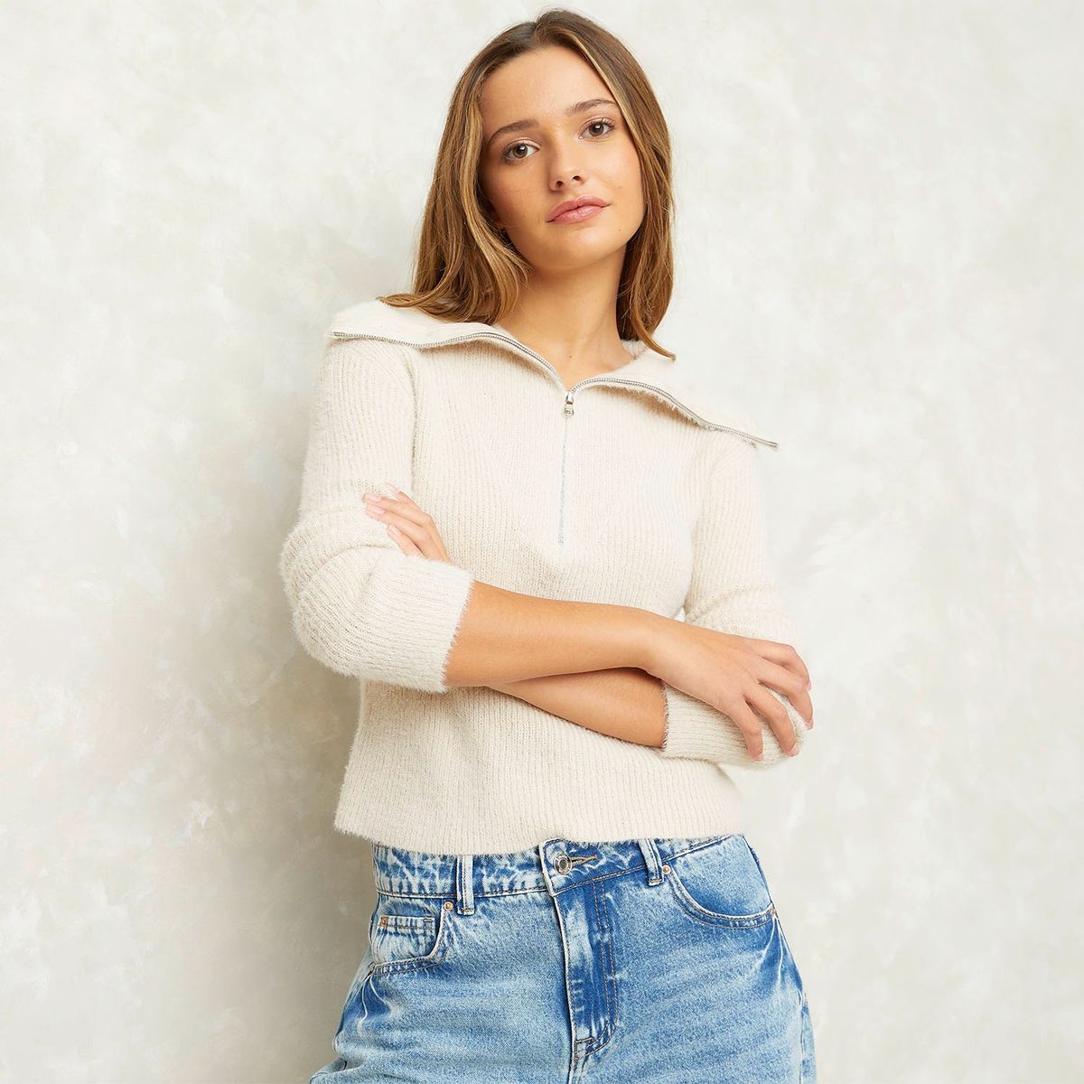 SYBILLA - Chompa Casual Mujer Sybilla