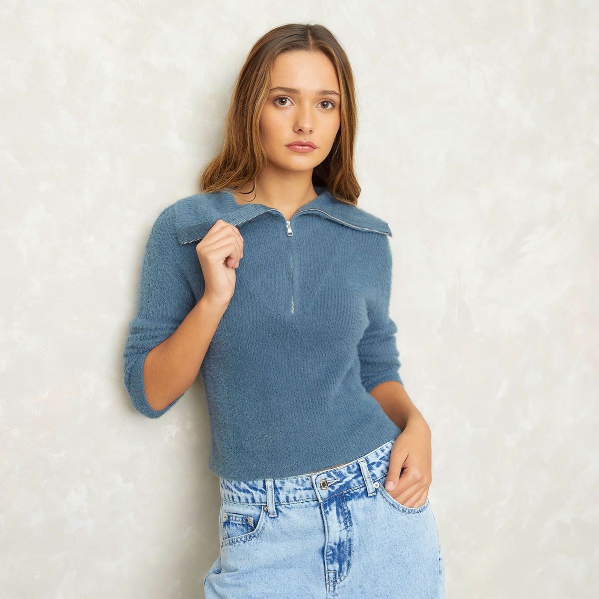 SYBILLA - Chompa Casual Mujer Sybilla