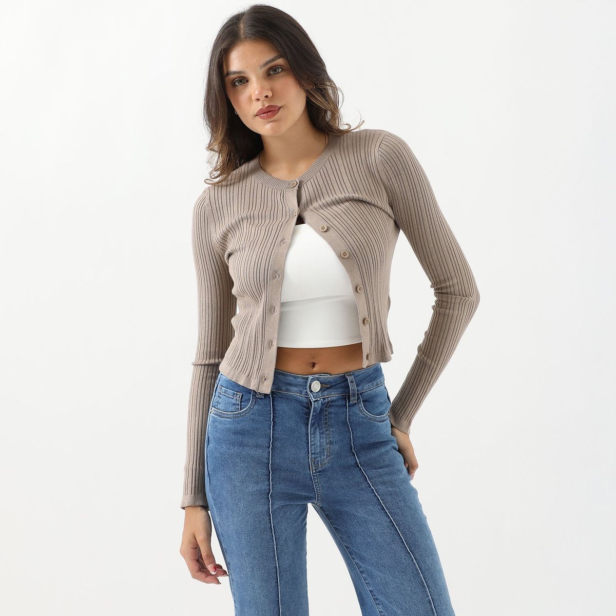 SYBILLA - Chompa Casual Mujer Sybilla