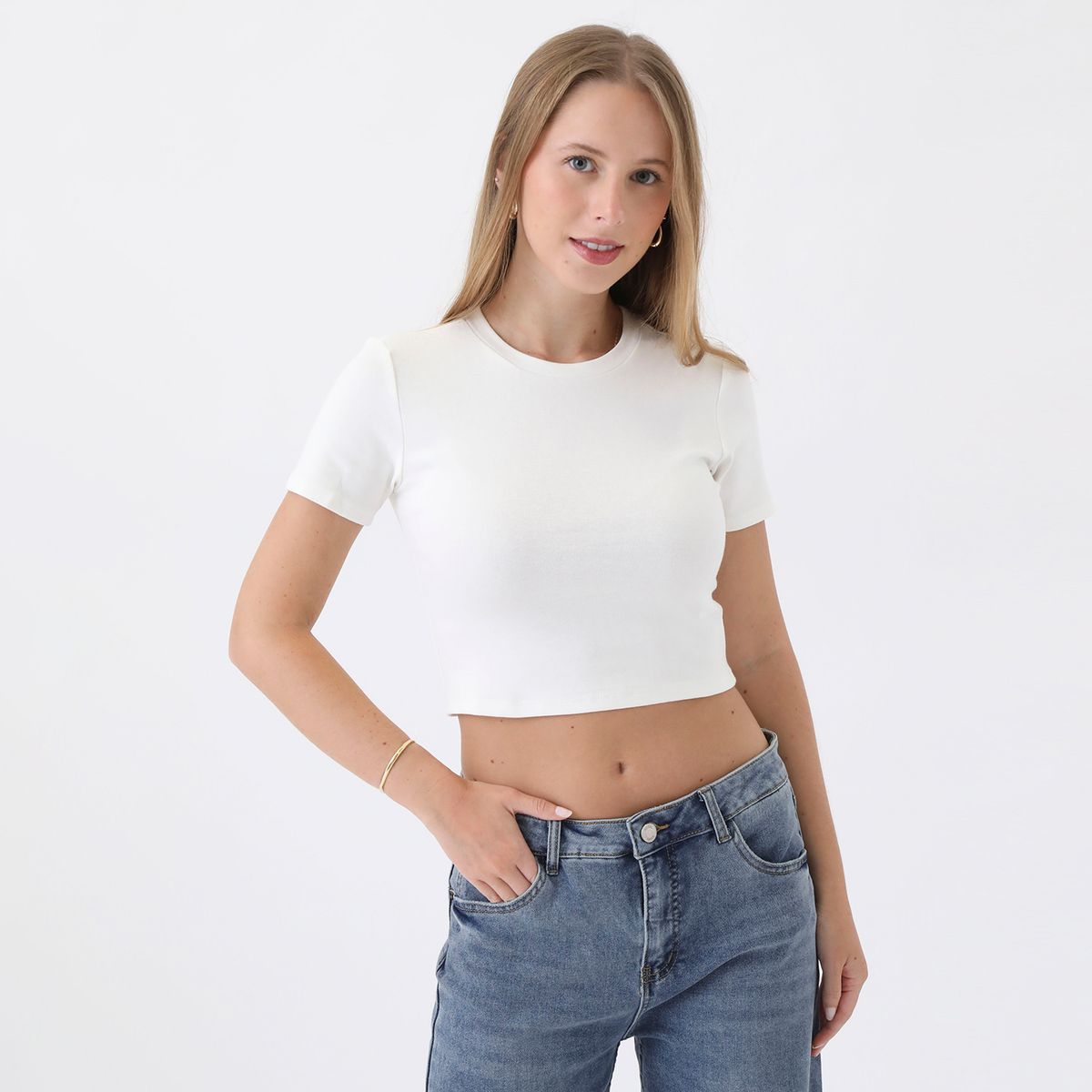 SYBILLA - Polo Manga Larga Casual Mujer Sybilla