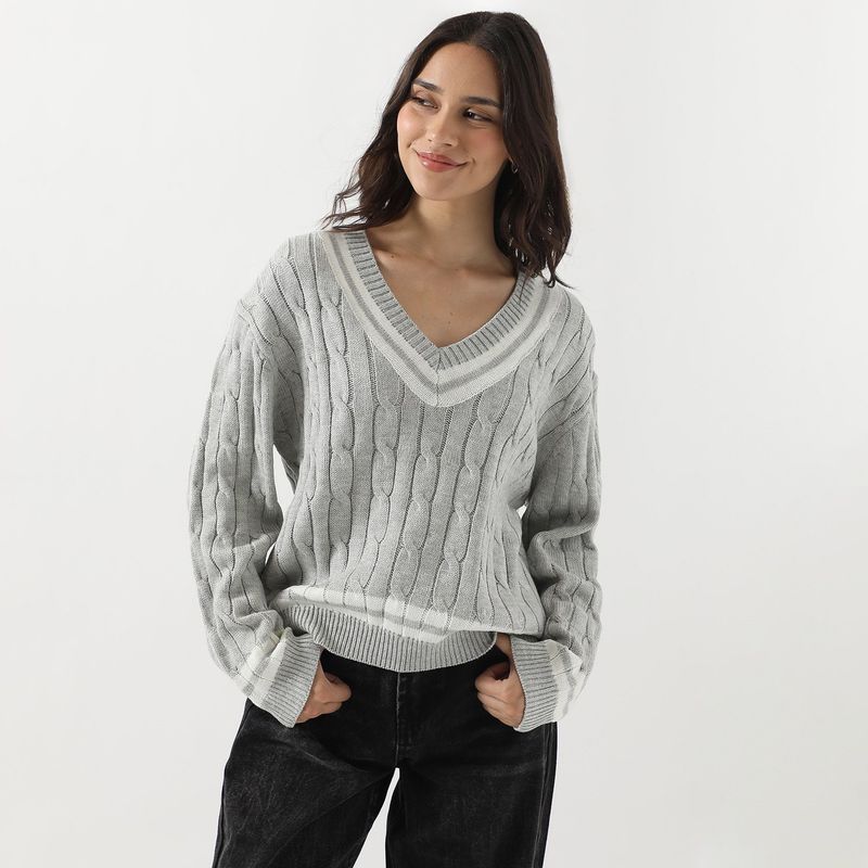 SYBILLA - Chompa Casual Mujer Sybilla