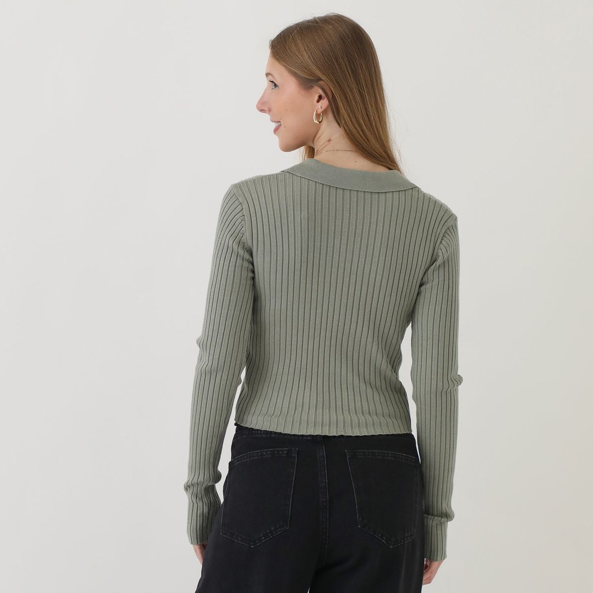 SYBILLA - Chompa Casual Mujer Sybilla