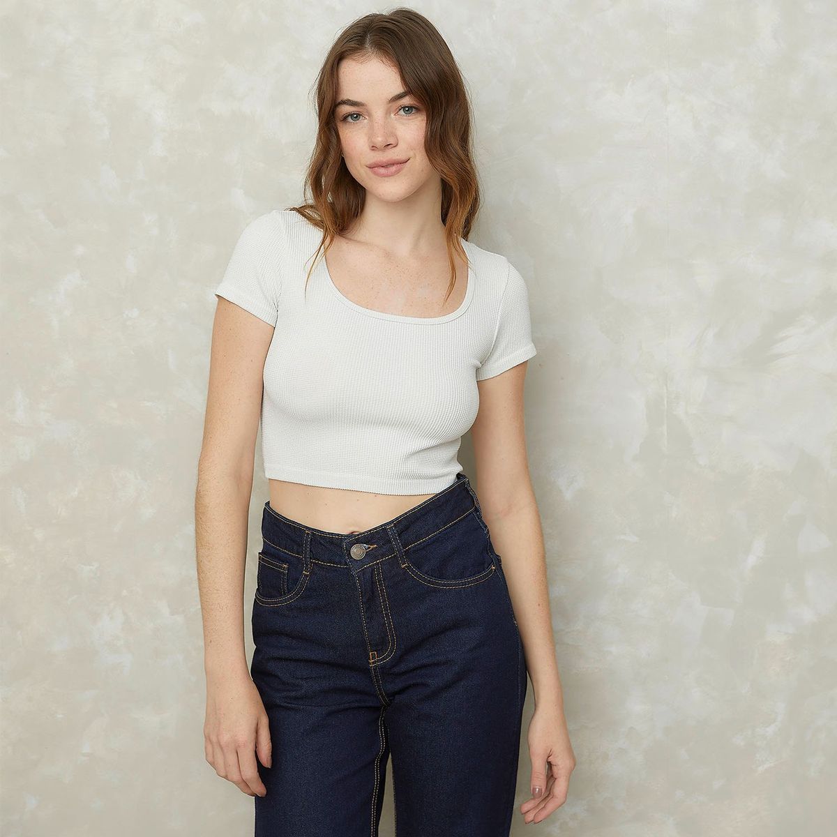 SYBILLA - Polo Manga Corta Casual Mujer Sybilla