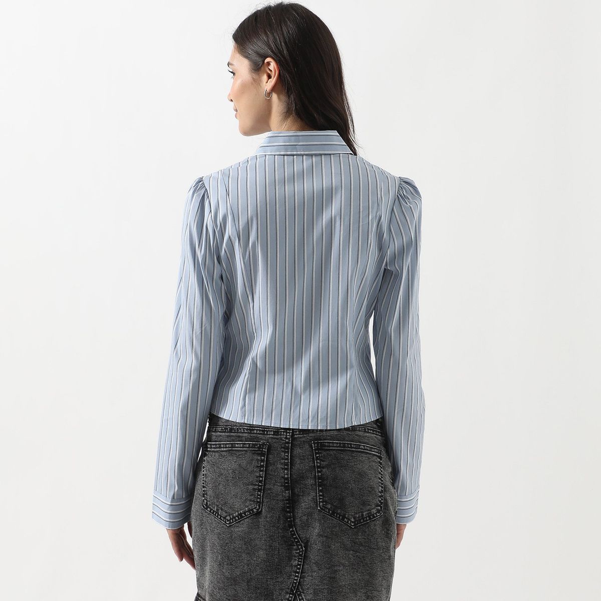 SYBILLA - Blusa Manga Larga Algodón Mujer Sybilla