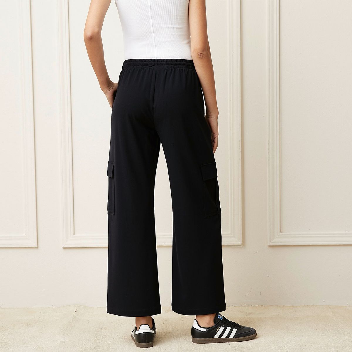 BASEMENT - Pantalón Cargo Casual Mujer Basement