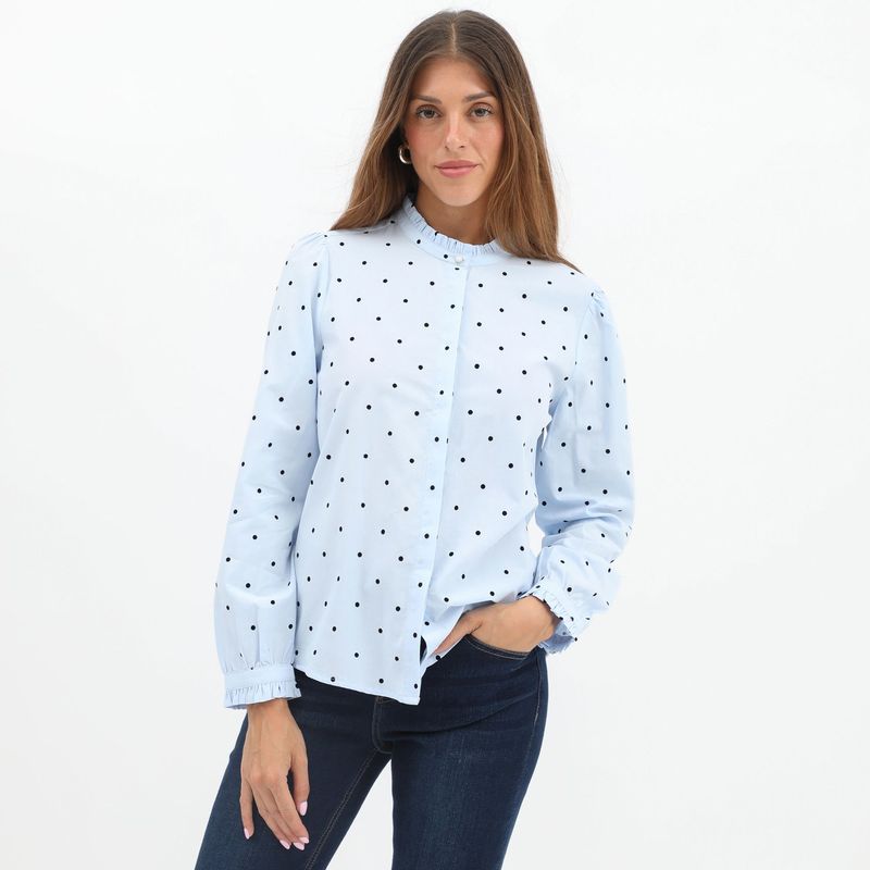 ELLE - Blusa 100% Algodón Mujer Elle