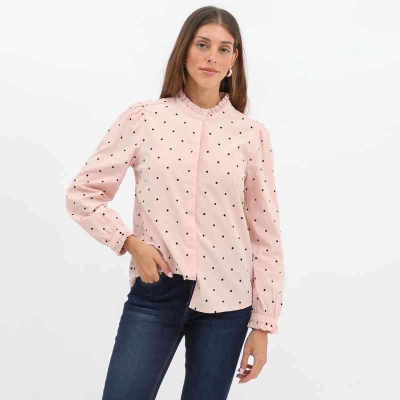 ELLE - Blusa 100% Algodón Mujer Elle