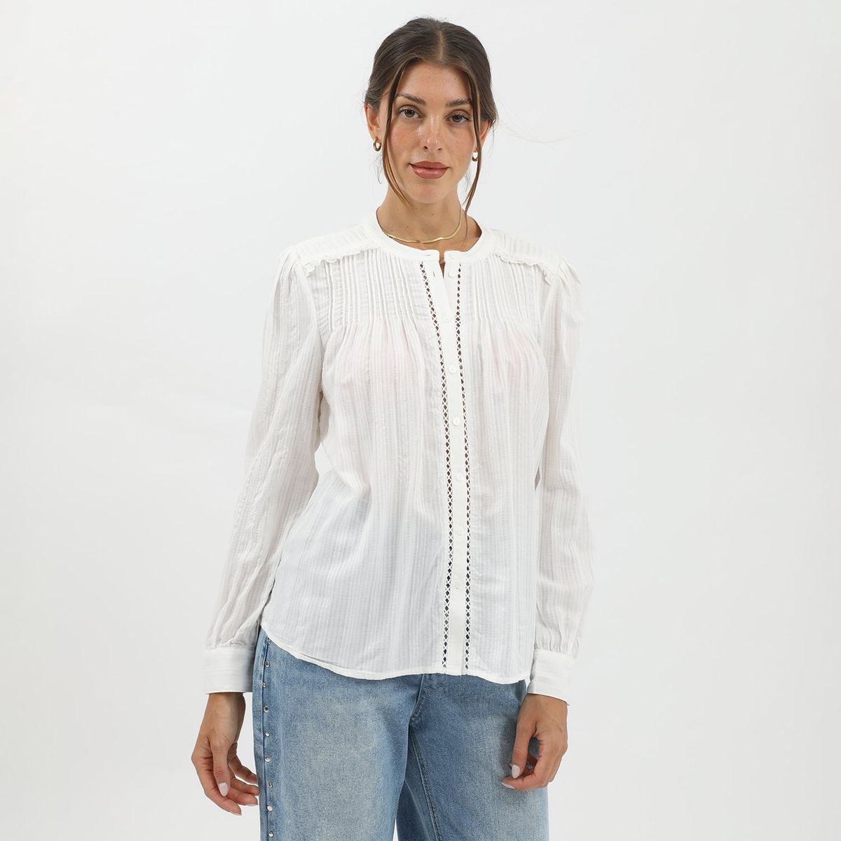 ELLE - Blusa Casual Mujer Elle
