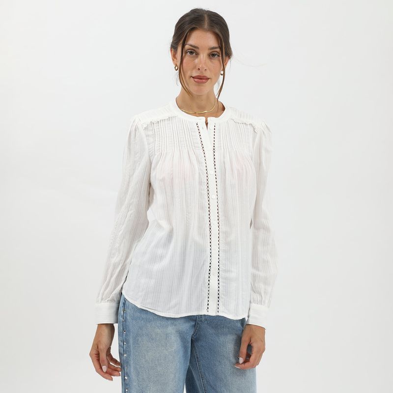 ELLE - Blusa Casual Mujer Elle