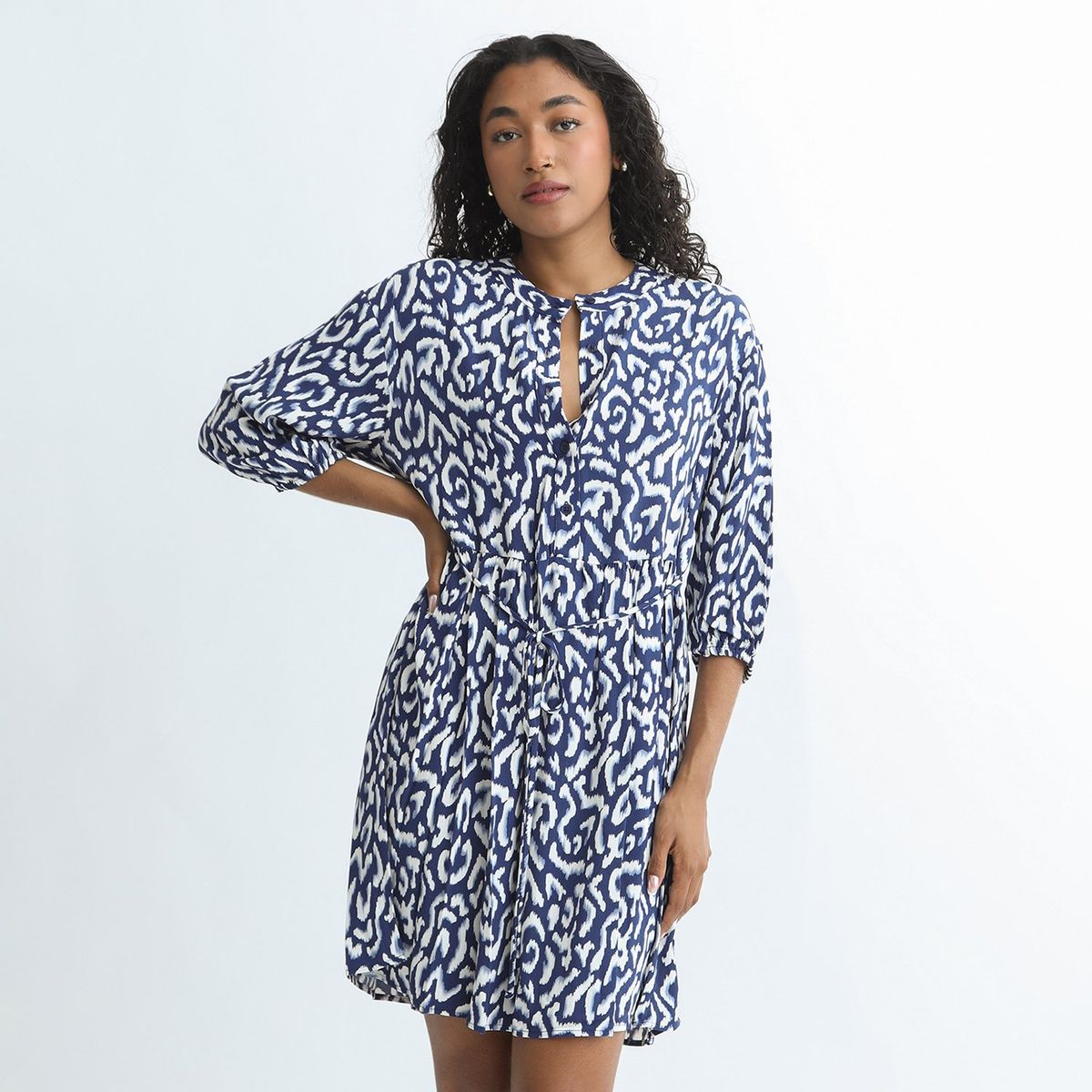 ELLE - Vestido Largo Casual Mujer Elle