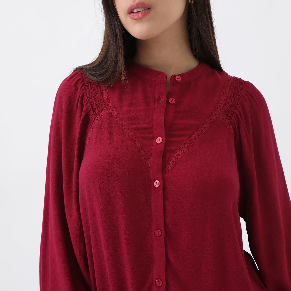 ELLE - Blusa Casual Mujer Elle