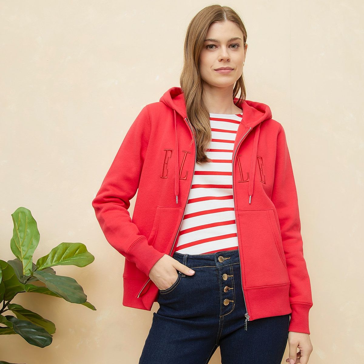 ELLE - Polera Algodón Mujer Elle