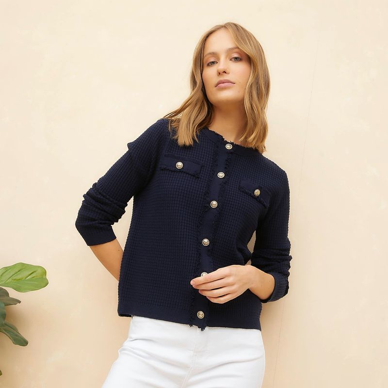 ELLE - Chompa Casual Mujer Elle