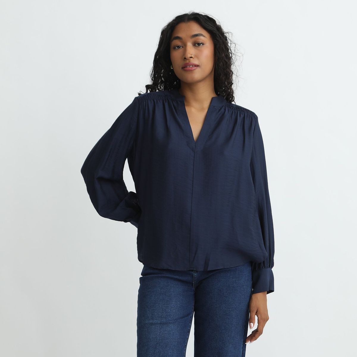 ELLE - Blusa Casual Mujer Elle