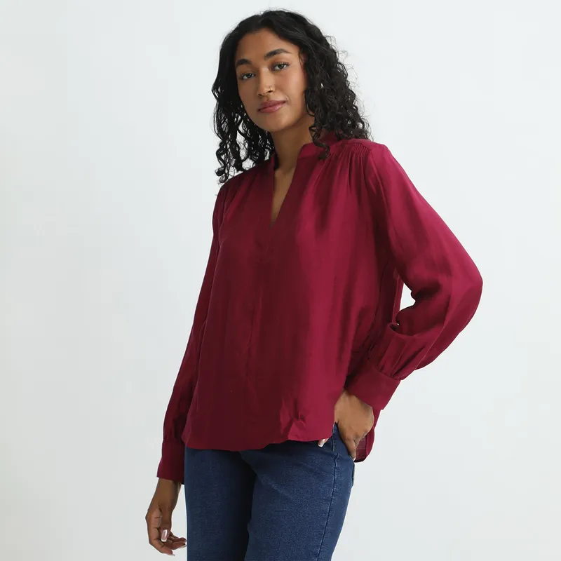 ELLE - Blusa Casual Mujer Elle