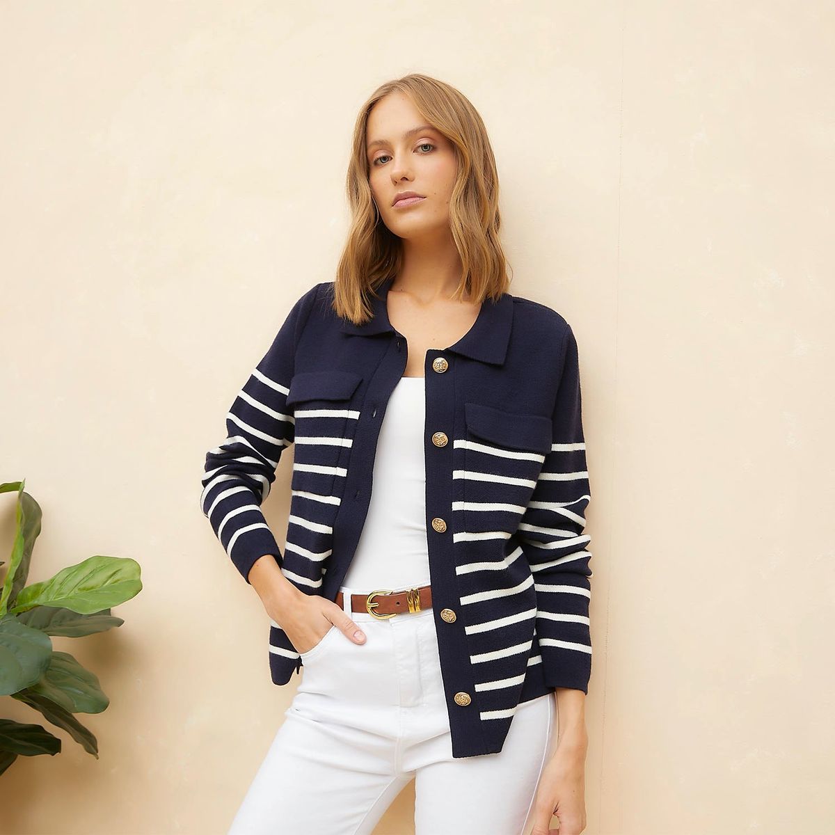 ELLE - Chompa Casual Mujer Elle