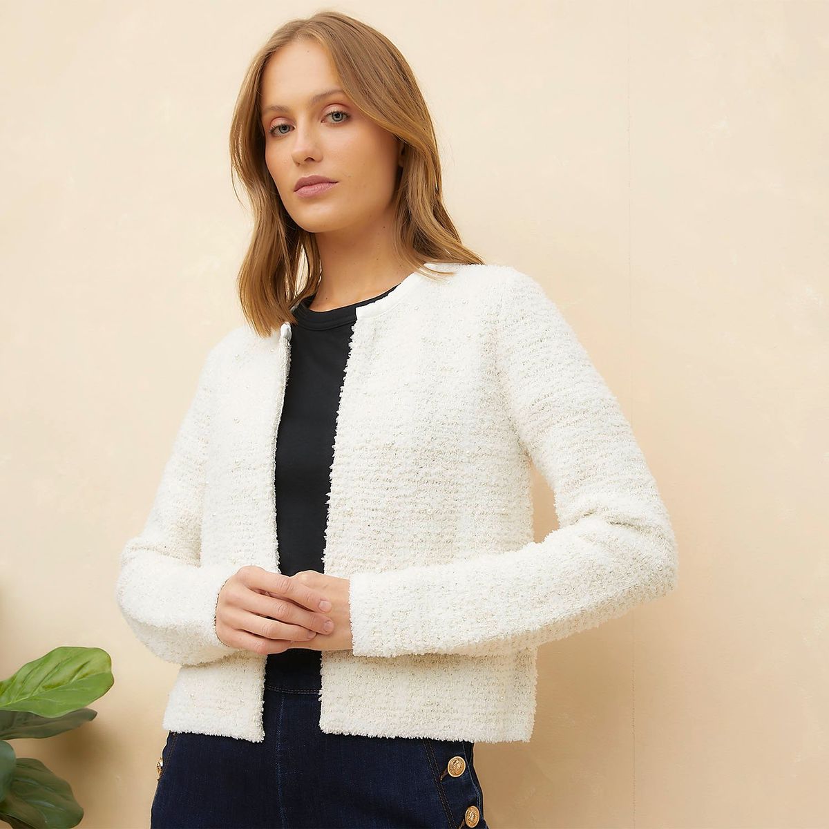 ELLE - Chompa Casual Mujer Elle