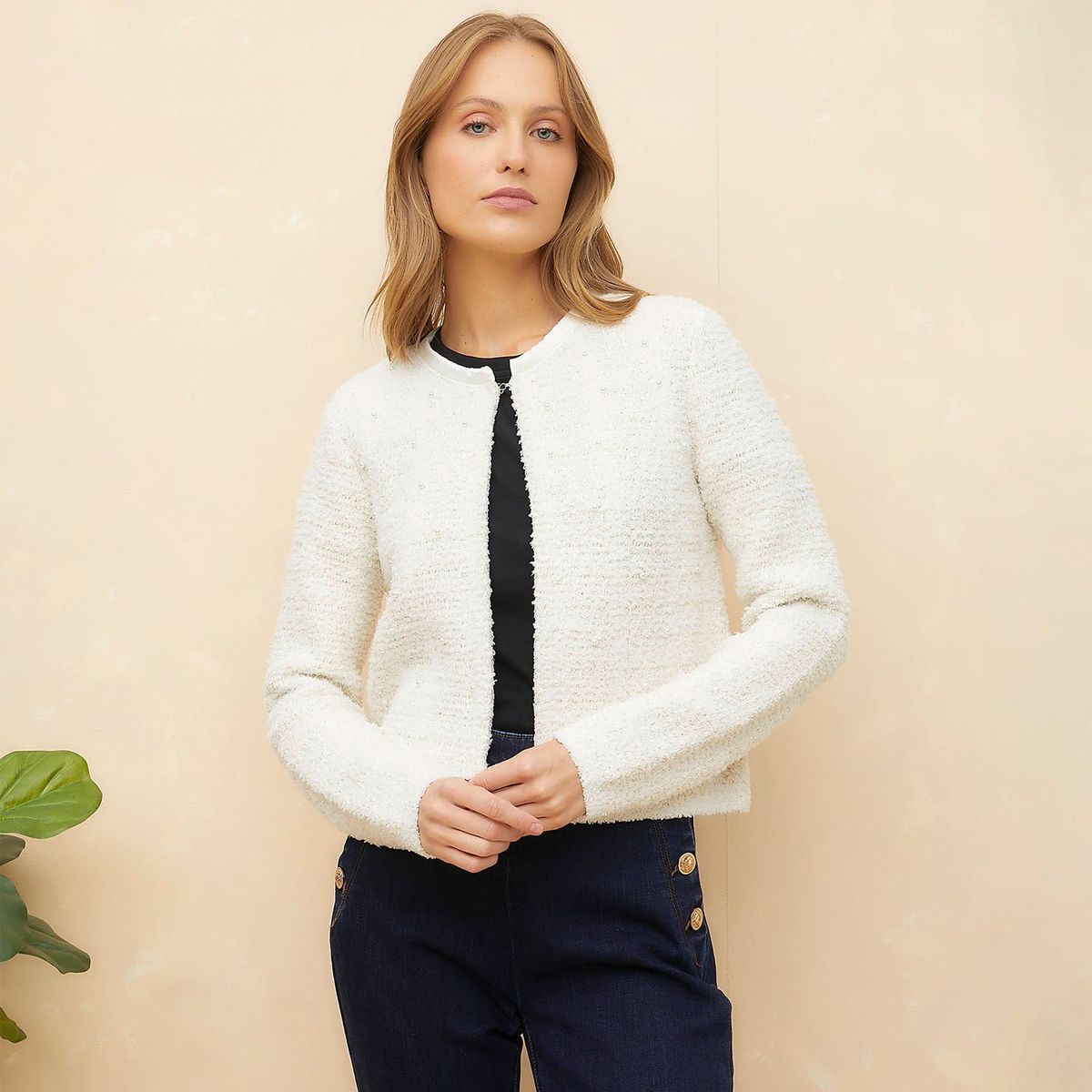 ELLE - Chompa Casual Mujer Elle