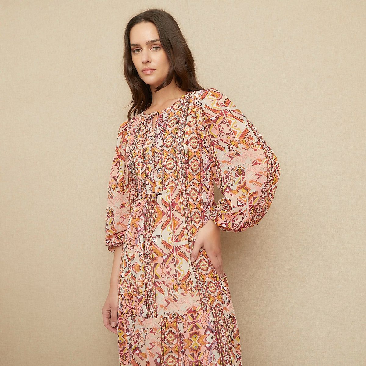 UNIVERSITY CLUB - Vestido Largo Casual Mujer University Club