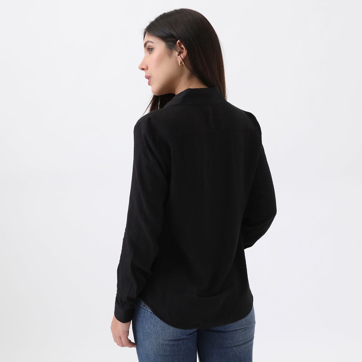 UNIVERSITY CLUB - Blusa Manga Larga Casual Mujer University Club