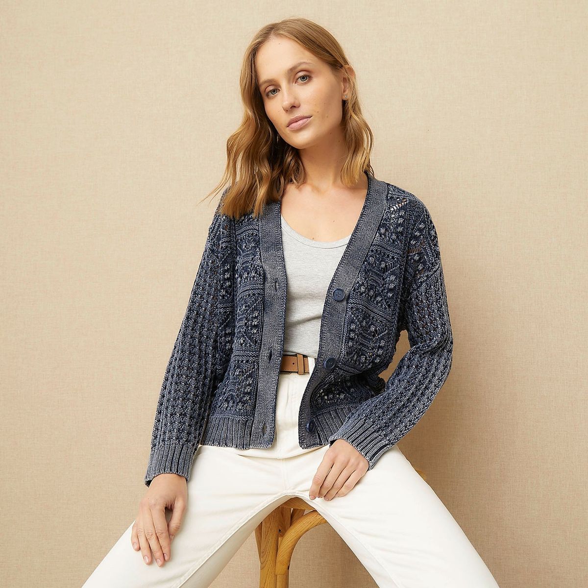 UNIVERSITY CLUB - Chompa Algodón Mujer University Club