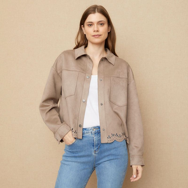 UNIVERSITY CLUB - Sobrecamisa Casual Mujer University Club