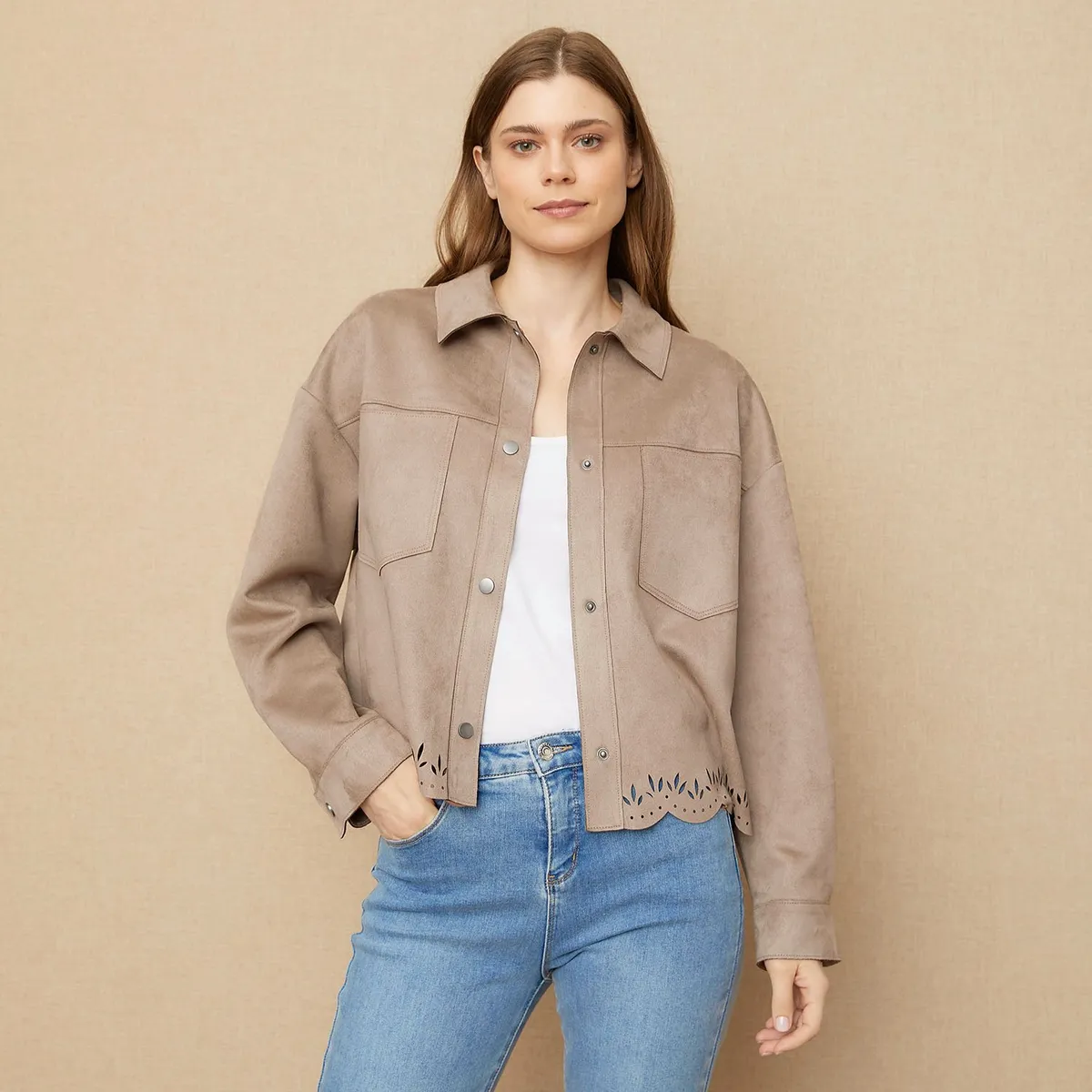 UNIVERSITY CLUB - Sobrecamisa Casual Mujer University Club