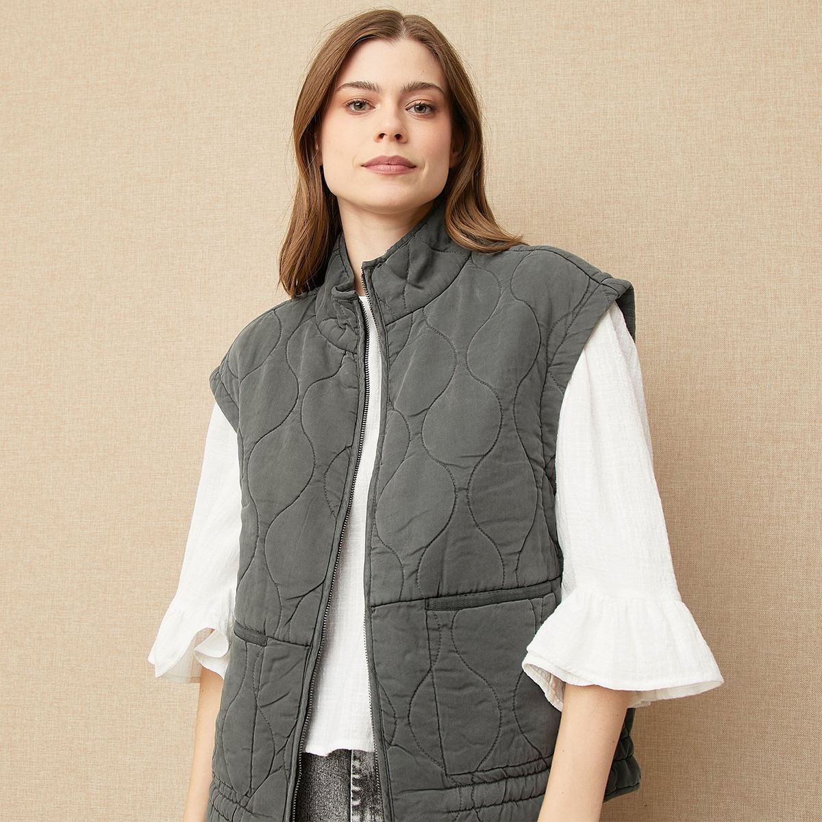 UNIVERSITY CLUB - Chaleco Casual Mujer University Club